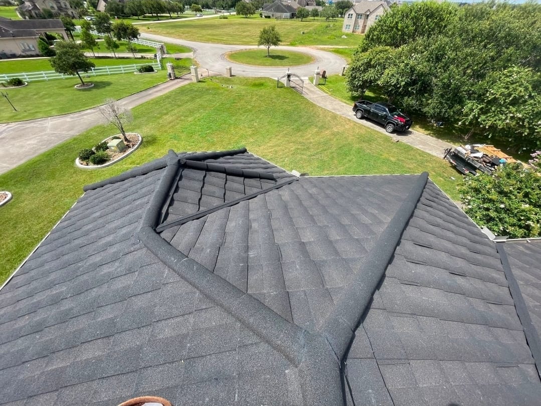 Asphalt Shingle Roof — Overhead