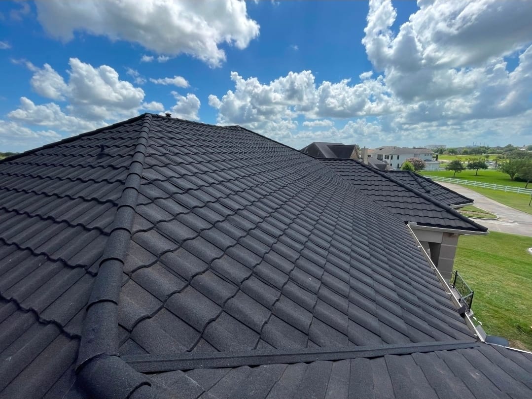 Completed Home — Aerial Perspective
