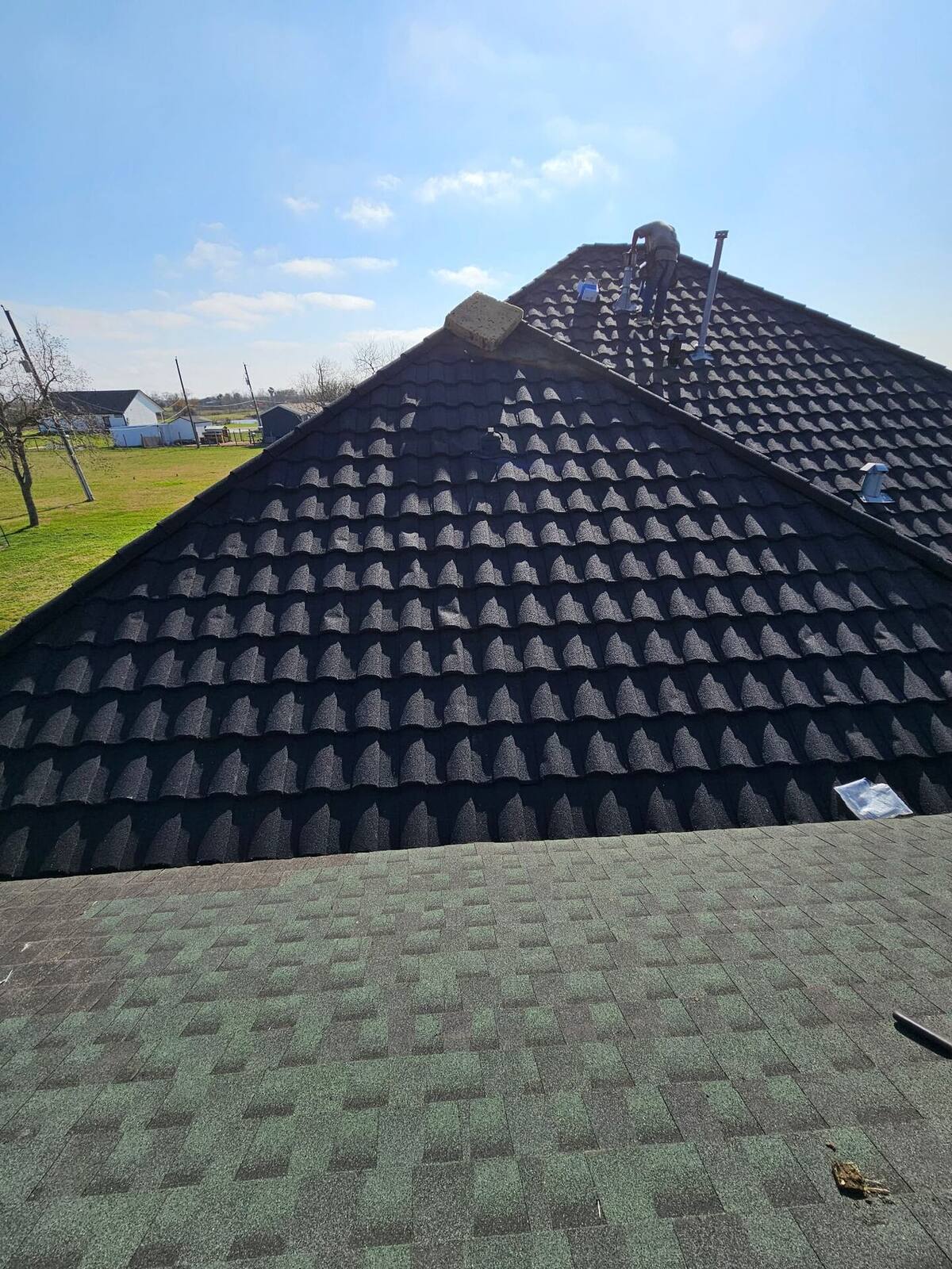 Stone-Coated Metal Tile Installation